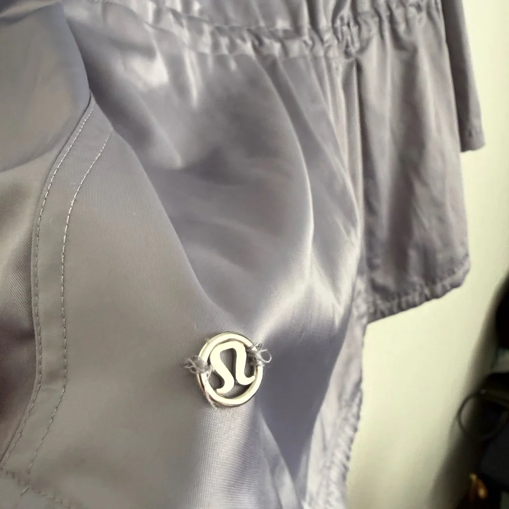 lululemon athletica Charcoal Hooded Cape Jacket - Picture 6 of 7